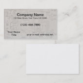 電気設計図 名刺 (正面/裏面)