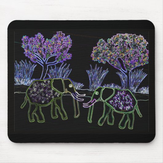 電気象 マウスパッド (正面)