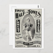 「電気都市版木、銅版、版画広告」 ポストカード (正面/裏面)