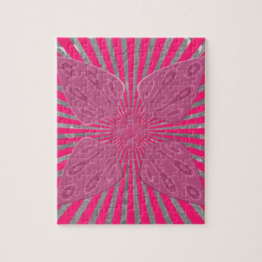 電気開花の翼:鮮やかなエッジと美しい ジグソーパズル (縦)