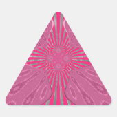 電気開花の翼:鮮やかなエッジと美しい 三角形シール (正面)