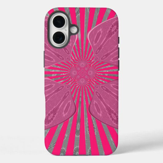 電気開花の翼：鮮やかなエッジと美しい Case-Mate iPhoneケース (裏面)