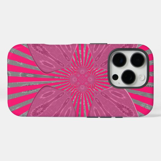 電気開花の翼:鮮やかなエッジと美しい Case-Mate iPhoneケース (裏面 (横))