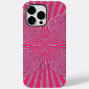 電気開花の翼:鮮やかなエッジと美しい Case-Mate iPhone 14 PRO MAXケース