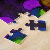 電気開花 ジグソーパズル (側面)