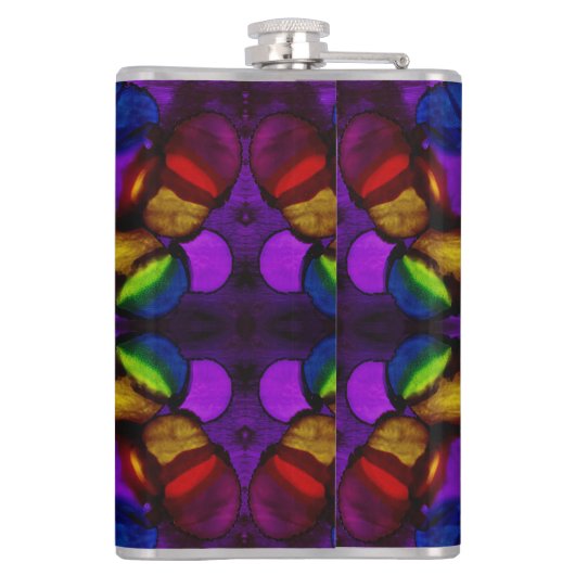 電気開花 フラスク (裏面)