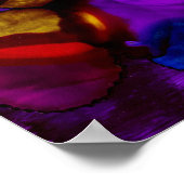 電気開花 ポスター (角)