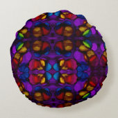 電気開花 ラウンドクッション (裏面)