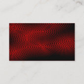 電気雨-カスタマイズ赤 名刺 (裏面)