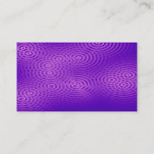 電気雨 – 紫 名刺 (裏面)