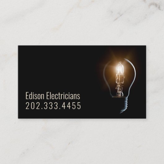 電気電子工事士名刺 名刺 (正面)