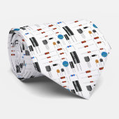 電気電子工学エンジニアレトロ ネクタイ (ロール)