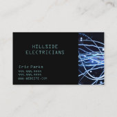 電気電気事業者名刺 名刺 (裏面)