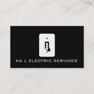 電気電気事業者名刺 名刺