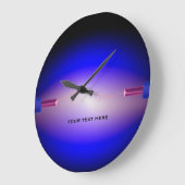 電気電気技師ビジネス柱時計 ラージ壁時計 (傾斜)