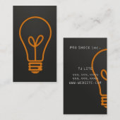 電気電気技師用名刺 名刺 (正面/裏面)