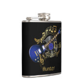 電気青石のギター-黒 フラスク (右)