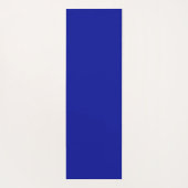 電気青色発光フラクタル反復パターン ヨガマット (裏面)