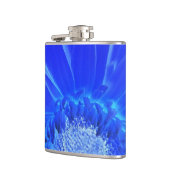 電気青色発芽 フラスク (左)