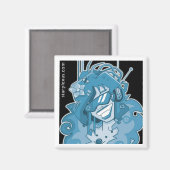 電気青色磁石 マグネット (正面/裏面)