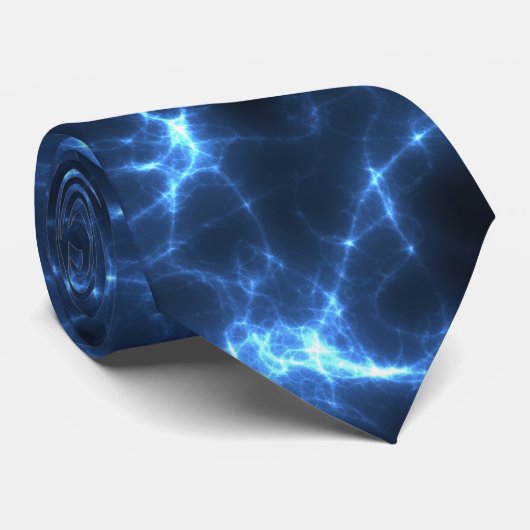 電気青 ネクタイ (ロール)