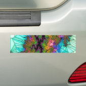 電気青 バンパーステッカー (車上)