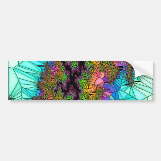 電気青 バンパーステッカー (正面)