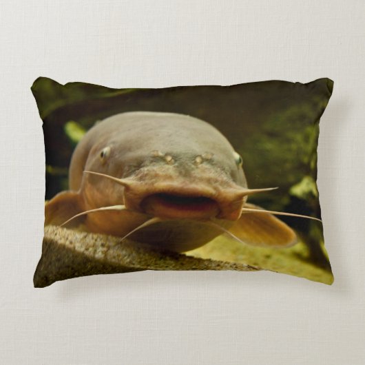 電気魚 アクセントクッション (正面)