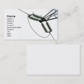 電気 名刺 (正面/裏面)