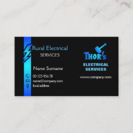 電気、田園家の電気技師 名刺