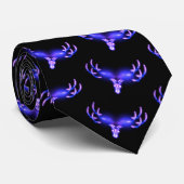 電気〔雄ジカの〕枝角ネックタイ ネクタイ (ロール)