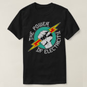 電気 Tシャツ (デザイン正面)