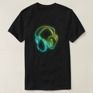 電気DJのヘッドホーン Tシャツ
