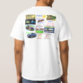 電気Dragin Tシャツ (裏面)