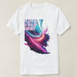 電気Ethereal – エネルギーの海に浮かぶ Tシャツ