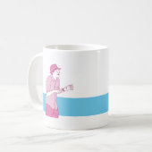 電気heartbreaker湖場面マグ コーヒーマグカップ (正面左)