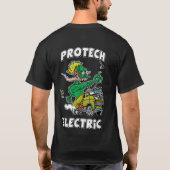 電気PROTECH Tシャツ (裏面)