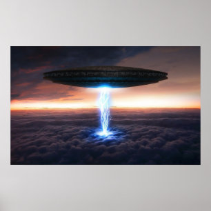 電気UFO ポスター