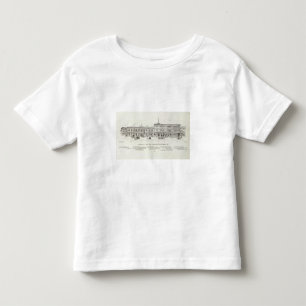 電池の東側マツおよびカリフォルニア トドラーTシャツ
