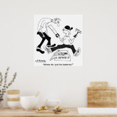 電池はどこで入れればいい？ ポスター (キッチン)