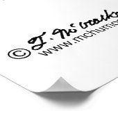 電池はどこで入れればいい？ ポスター (角)