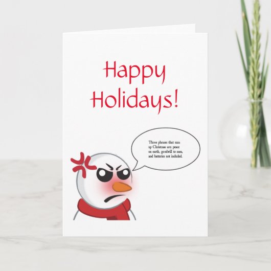 電池は付属していません… カード (正面)