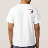 電池Pt。 灯台 Tシャツ (裏面)