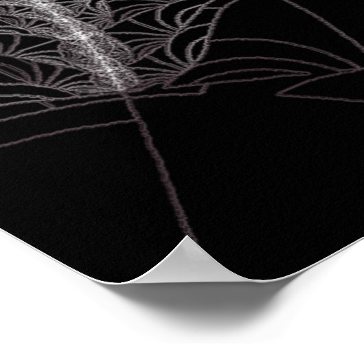 電波ポスター ポスター (角)