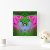 電波圏方形壁時計 スクエア壁時計 (ホーム)