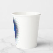 電波塔グラフィック 紙コップ (左)