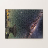 電波望遠鏡と天の川 ジグソーパズル (横)