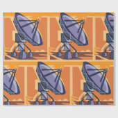 電波望遠鏡の宇宙科学 ラッピングペーパー (フラット)