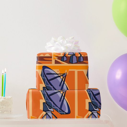 電波望遠鏡の宇宙科学 ラッピングペーパー