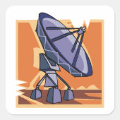 電波望遠鏡宇宙科学観測所 スクエアシール (正面)